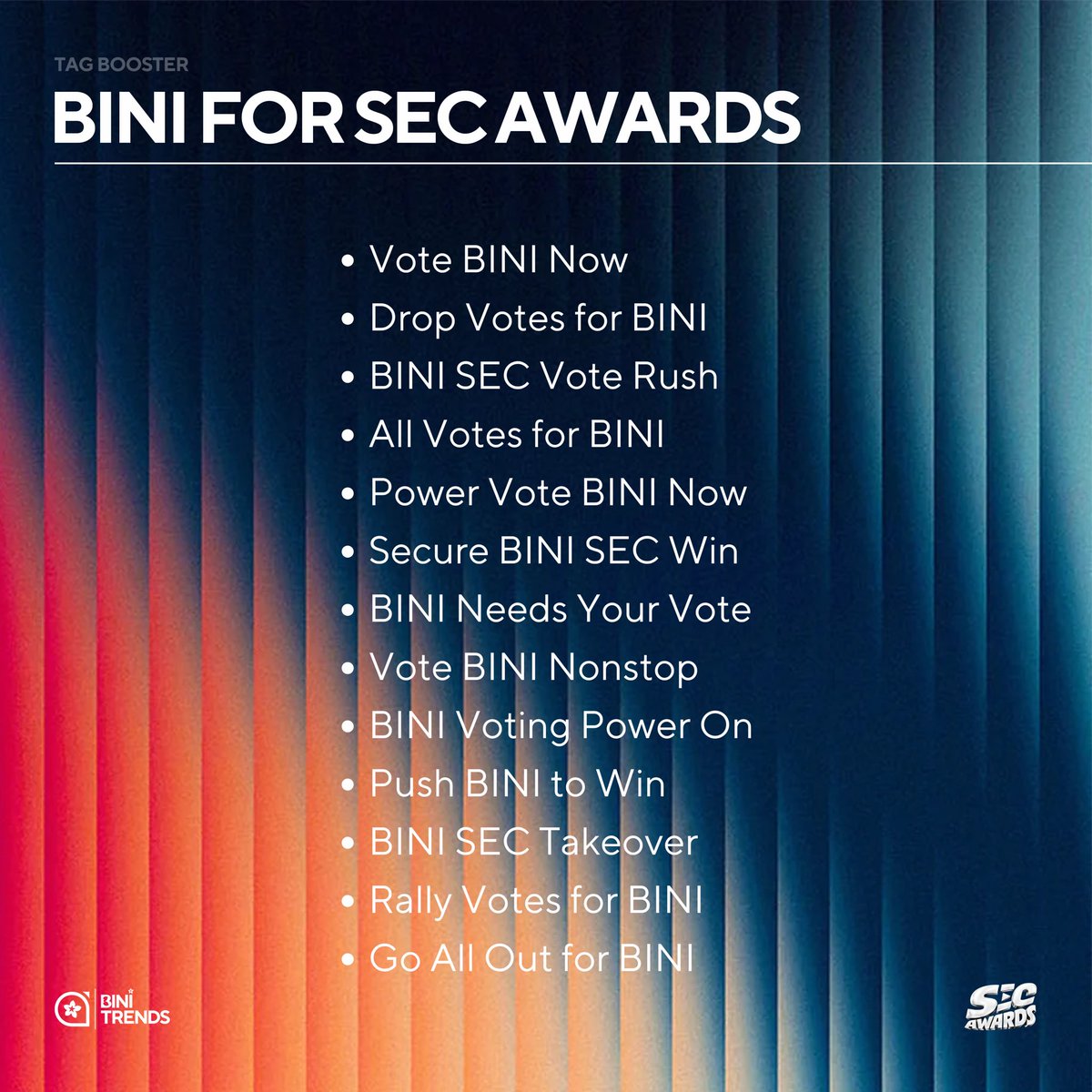 BINI_TrendsTeam's tweet image. Nasaan ang masisipag na Blooms? 🤩
Kindly drop tags with pics! 🌸🗳️

#BINI #GrupoDuplaInternacionaldoAno #SECAwards

#Flames #AlbumEPInternacionaldoAno #SECAwards