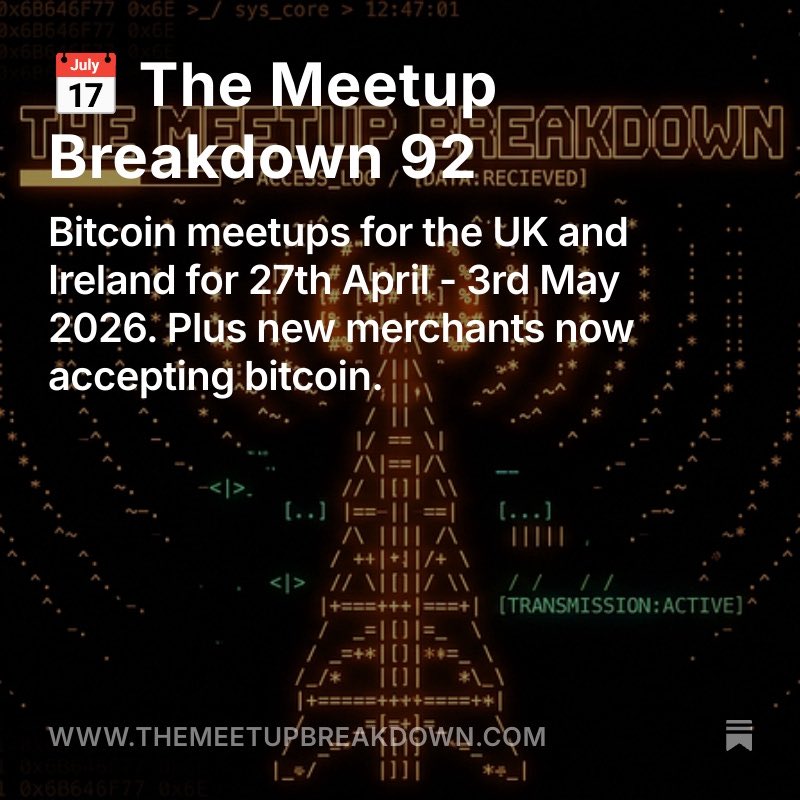 Bitcoin Events UK tweet media