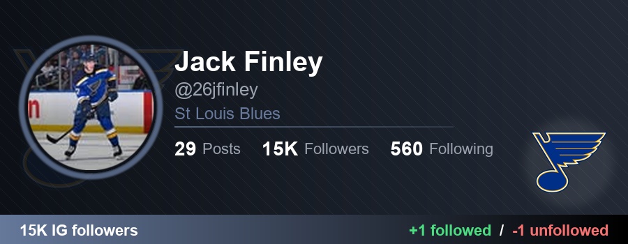NHLFollowTrack's tweet image. 👉 26jfinley (Jack Finley) started following 1 and unfollowed 1:

✅ alliepeebles_ (Allie)
🔗 instagram.com/alliepeebles_

❌ emmabebarta (Emma Bebarta)
🔗 instagram.com/emmabebarta

#NHL #STLBlues