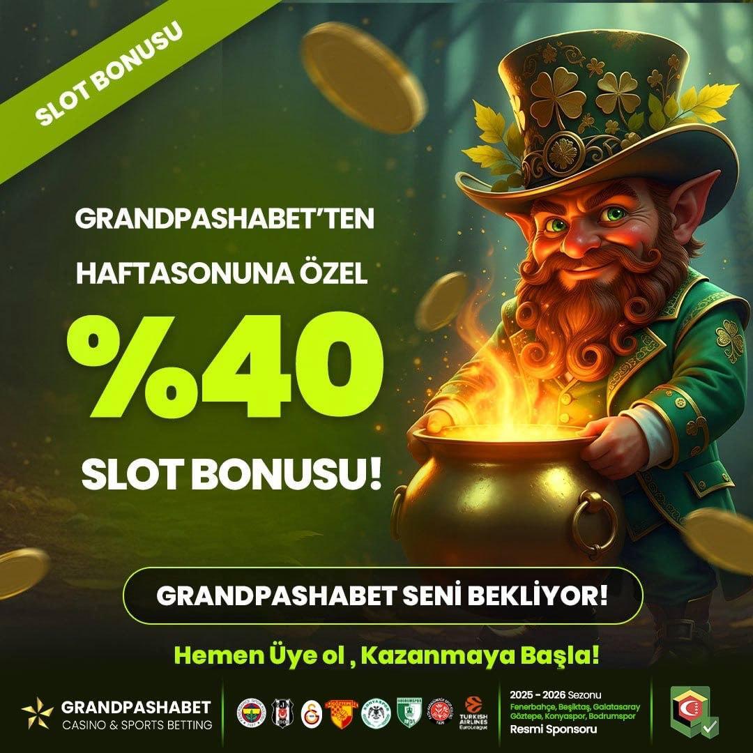 grandresmii's tweet image. ✨ Haftasonu slot keyfi şimdi daha kazançlı.

🍭 Grandpashabet’te %40 slot bonusu seni bekliyor.

❤️ Haftasonu boyunca ayrıcalıklı bir tempo seni karşılıyor.

✅ Güncel 𝗚𝗶𝗿𝗶𝘀̧ : gpgir26.com

#grandpashabet #slot #casino #bonus