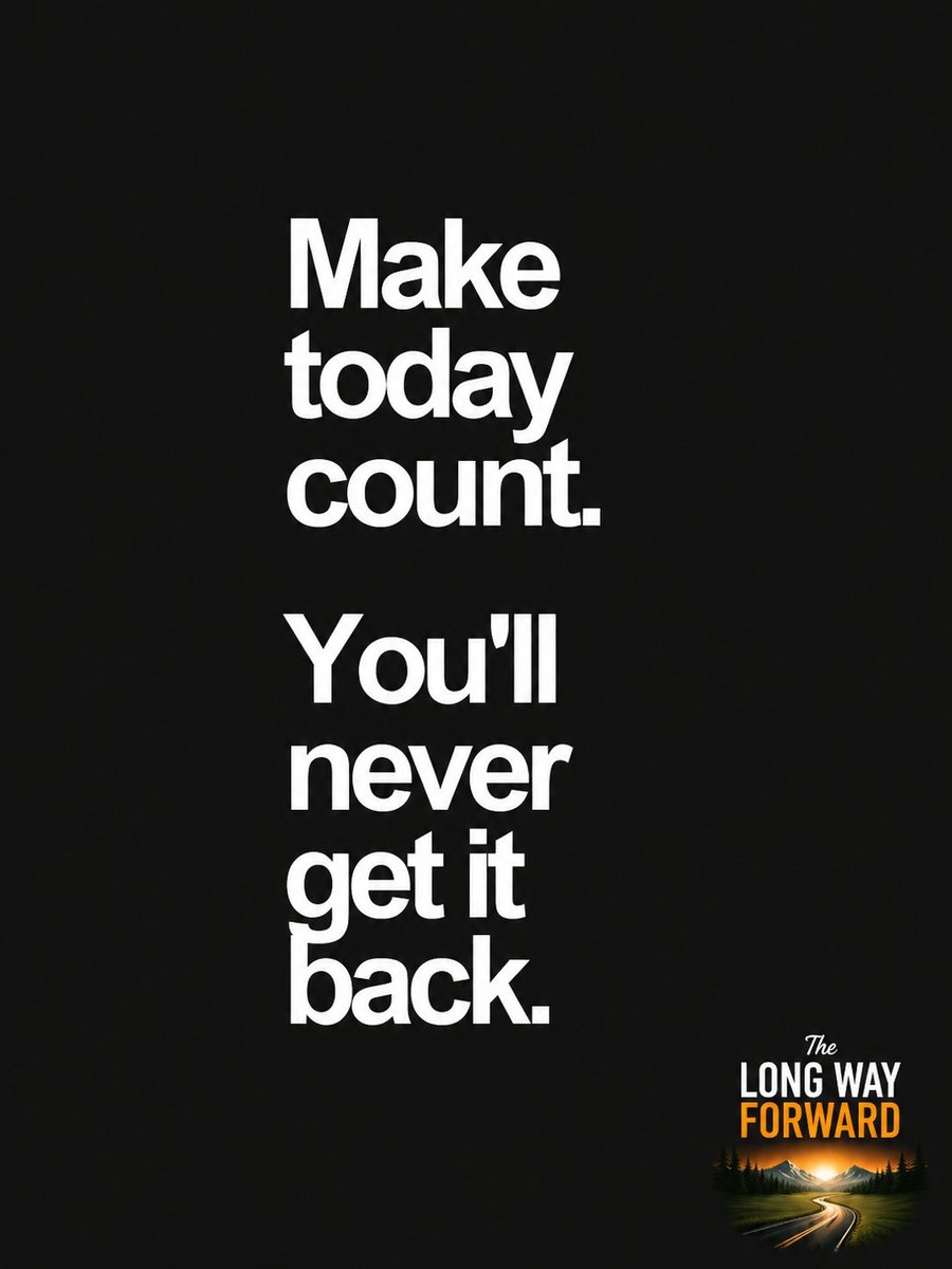 Super_Koala_'s tweet image. Most people think today doesn’t matter

That’s why they waste it

But stack enough “unimportant” days
and that becomes your life
Make today count
you don’t get it back

More here:
 linktr.ee/thelongwayforw…
#motivation #mindset #growth