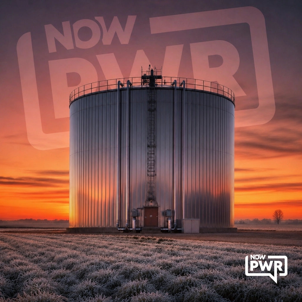bynowpwr's tweet image. Norfolk’s hot sand is redefining energy storage. A simple silo system keeps homes warm through winter, proving simple solutions are often the best. Full investigation on nowpwr.com. #Energy #Innovation #Norfolk #NowPWR