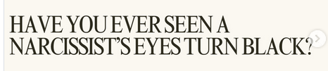 The Narcissist Box tweet media