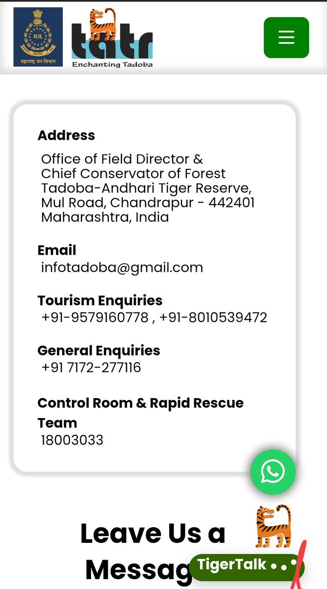 The_XMen_1's tweet image. #tadoba @etadoba @mytadoba @TadobaAndhari None of the tourism equiry phone number working,.no one picking up phone ? Why there is no one suppprt tourists, you just need money but no suppprt @CMOMaharashtra