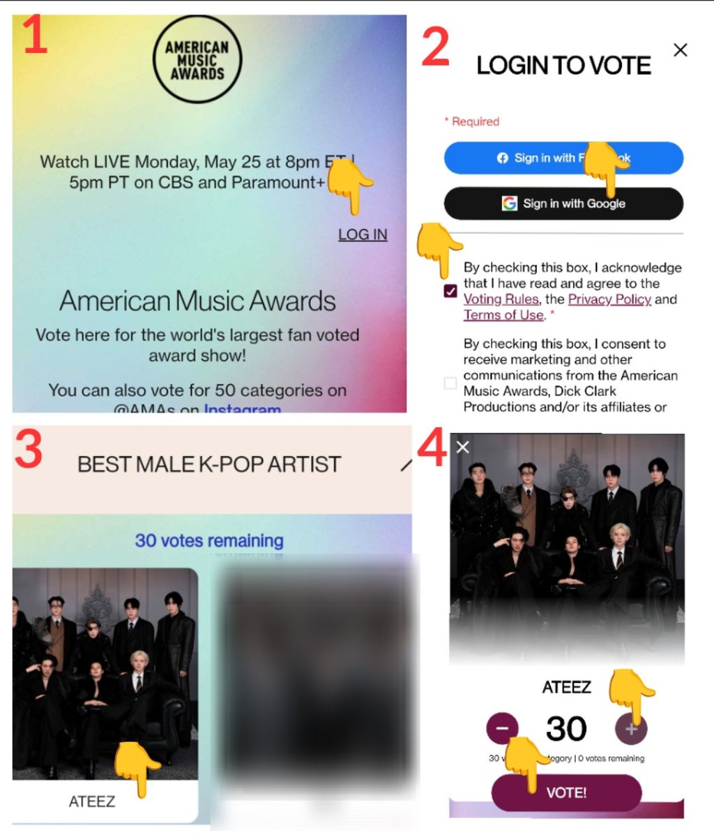 Int'l Vote Support for BESTY tweet media