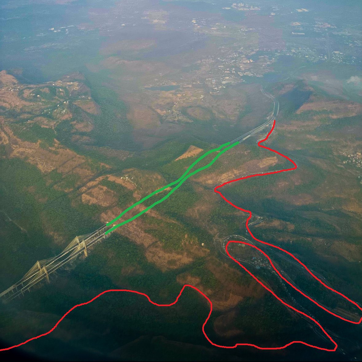 Mumbai-Pune Expressway finds its ‘missing link’: India’s longest road cable-stayed bridge to open on 1st May...
Just look at the old and new routes, it will save so much distance, time, and fuel. Very well done, <a href="/Dev_Fadnavis/">Devendra Fadnavis</a> ji.