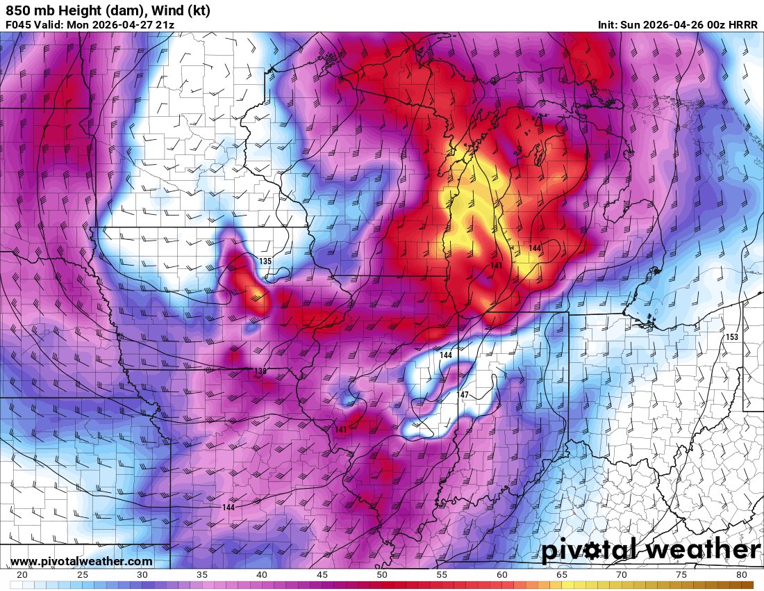 Morning convection looks like the main concern in this setup, with a ...