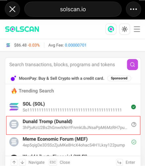 Dunald Tromp (PARODY) tweet media