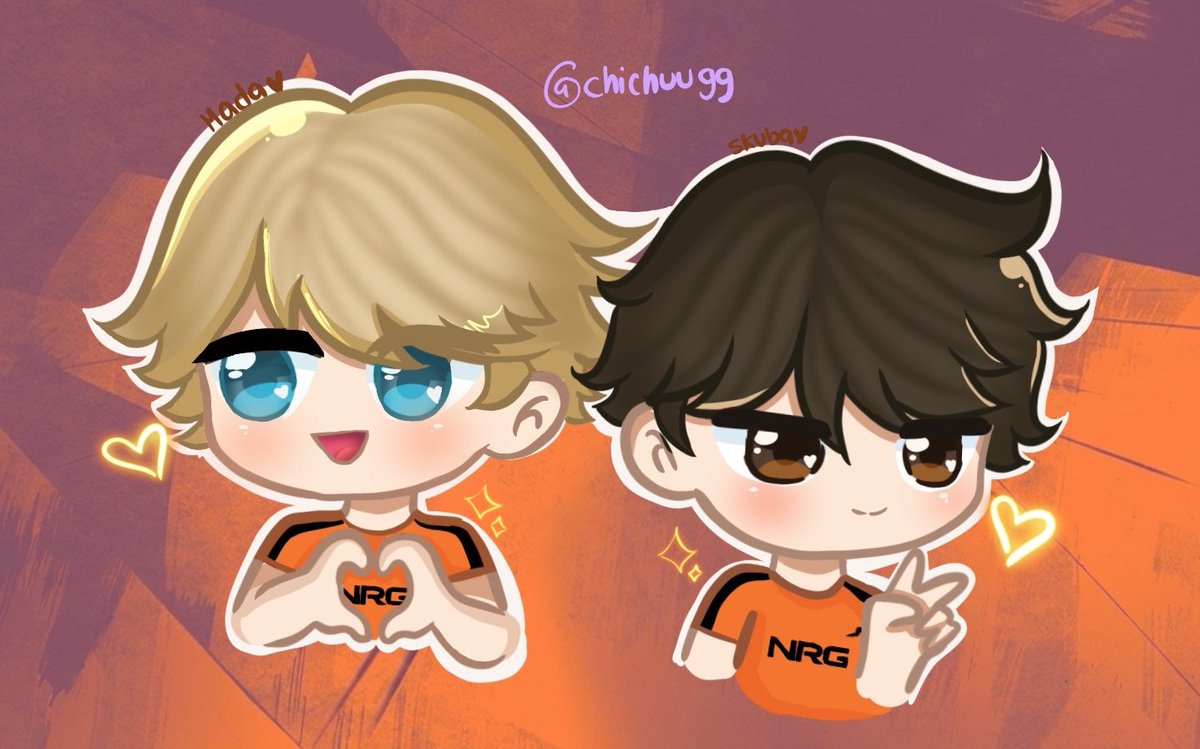 chichuugg's tweet image. #vctamericas Congrats on the first win :DD I’m rlly happy (quick fanart) 
#NRG #NRGMADA #NRGSKUBA