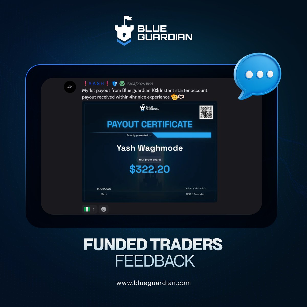 Blue Guardian tweet media