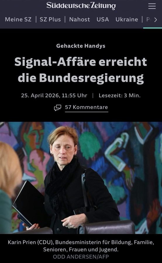 KlartextRM's tweet photo. #NETZFUND #Bundeshack
Und wieder mal berichten viele Medien falsch zum angeblichen Hack auf den Signal Chat, bei dem unter anderem Hubertz, Klöckner und Prien betroffen waren.
Es war kein Hack sondern #Phishing, das ist technisch etwas ganz anderes. Es war so, dass diese 3 Personen - excuse my french - so dämlich waren, dass sie eine gefälschte Nachricht bekommen haben von einem vermeintlichen Signal-Support, wo sie aufgefordert wurden ihre PIN für Signal einzugeben. Und das haben sie dann auch tatsächlich gemacht.
Mal im Ernst: diese Deppen wollen uns Social Media verbieten, etwas über Cybersecurity erzählen und sind so bescheuert, dass sie nicht mal einen ordinären Phishing-Versuch erkennen?