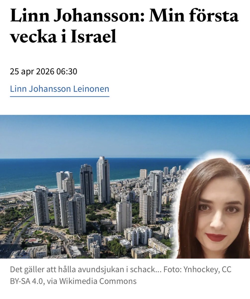 Linn Johansson Leinonen (SD) tweet media