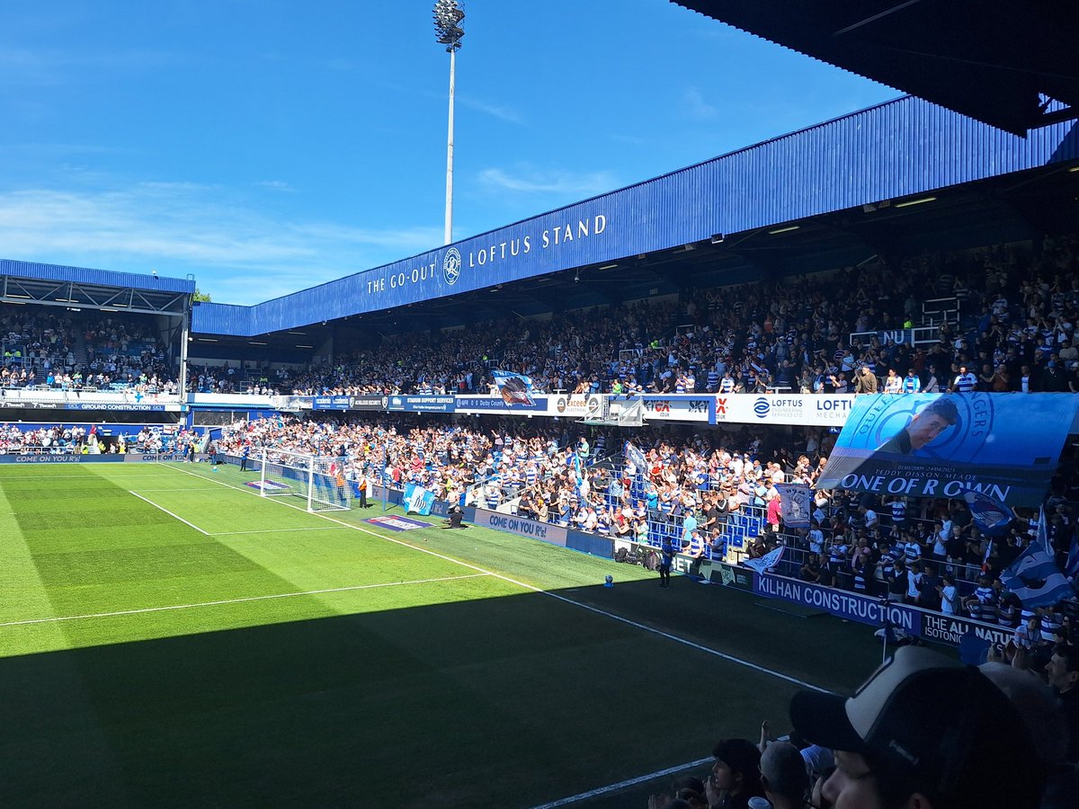 Lovely day for it yesterday! We were in fine voice too. Shame we couldn't get the game over the line, but some great football at times. Thank you to all the great fans for another passion felt roller-coaster season. Can't wait to see you again next season 🔵⚪️⚽️👏🏼🐈‍⬛👏🏼 U R'sssssss