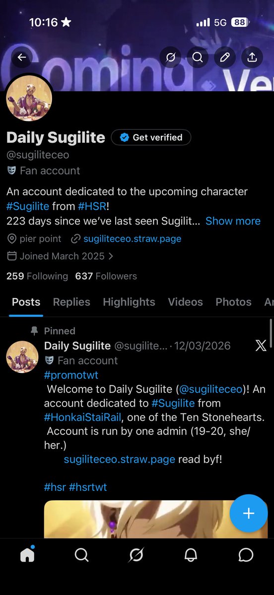Daily Sugilite tweet media