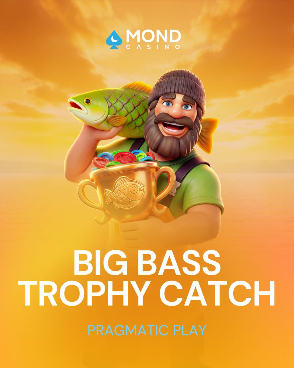 MondCasino's tweet image. 🎣🔥 Dive into Big Bass Trophy Catch  
Hook the wins, reel in the bonuses, and chase those trophy fish!  
🐟💰 Spin &amp;amp; catch your big one today!

#BigBass #SlotGame #CasinoFun #TrophyCatch #SpinToWin