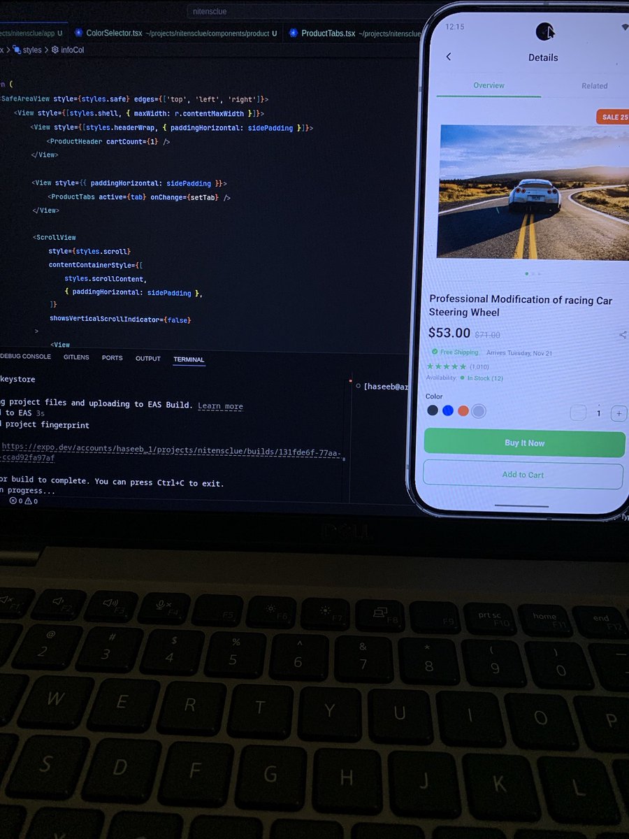 HaseebBytes's tweet image. Cold messages ➝ recruiter call ➝ demo task assigned.
Not an offer yet, but it’s progress. 🚀

Now it’s time to build and prove it.
Keep showing up. It works. 💪🔥

#ReactNative #JobHunt #DeveloperJourney