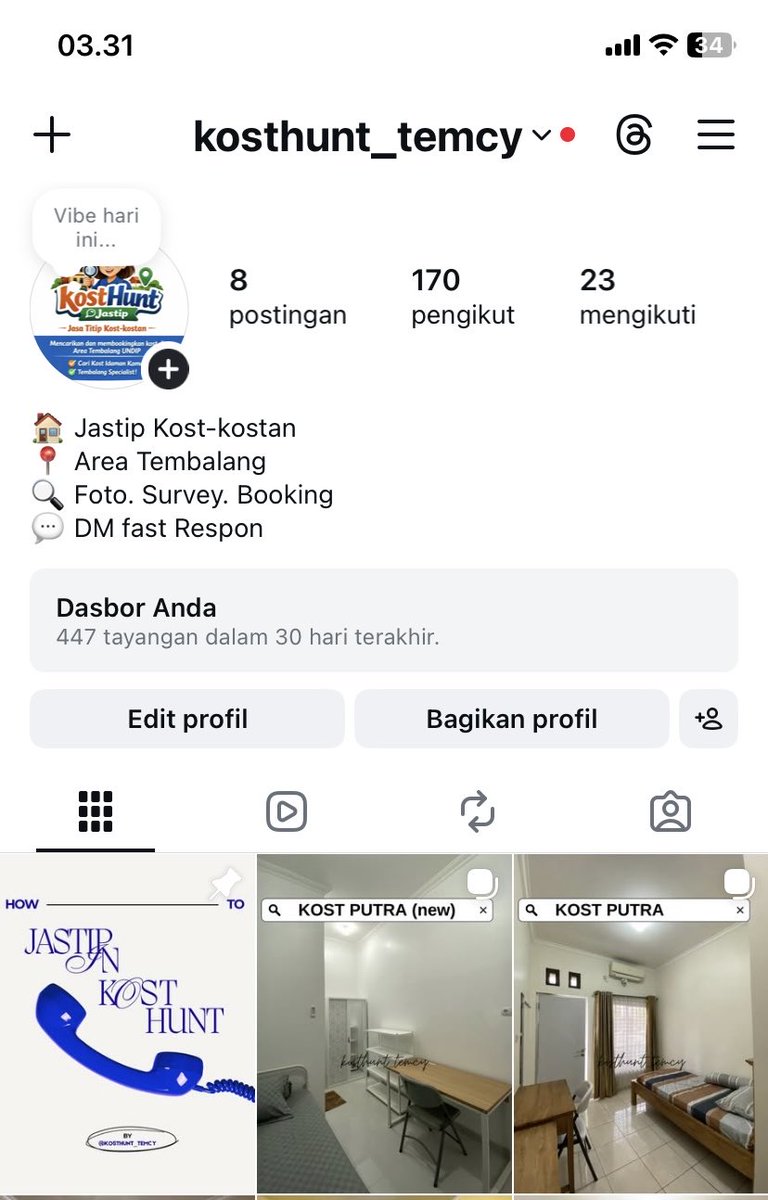 rech3s's tweet photo. Hii guyss 👋 KOST 1,5Juta/Bulan (Fully Furnished)
Tinggal bawa diri ajaa
‼️Harga Khusus kost masih baru #kostsemarang #tembalang #temcy #kostmurah #jastipkost https://t.co/Cf8dPg4qmp