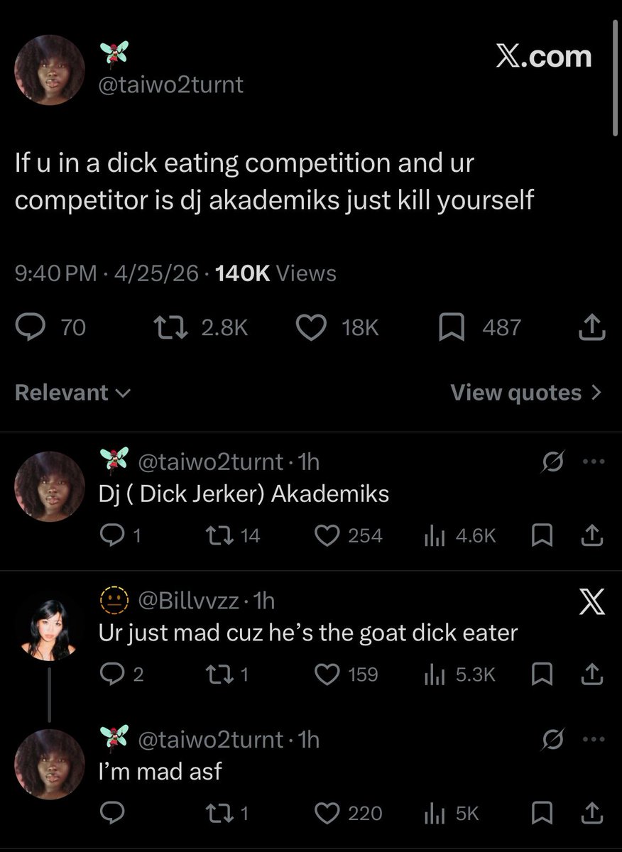 Goth tweet media