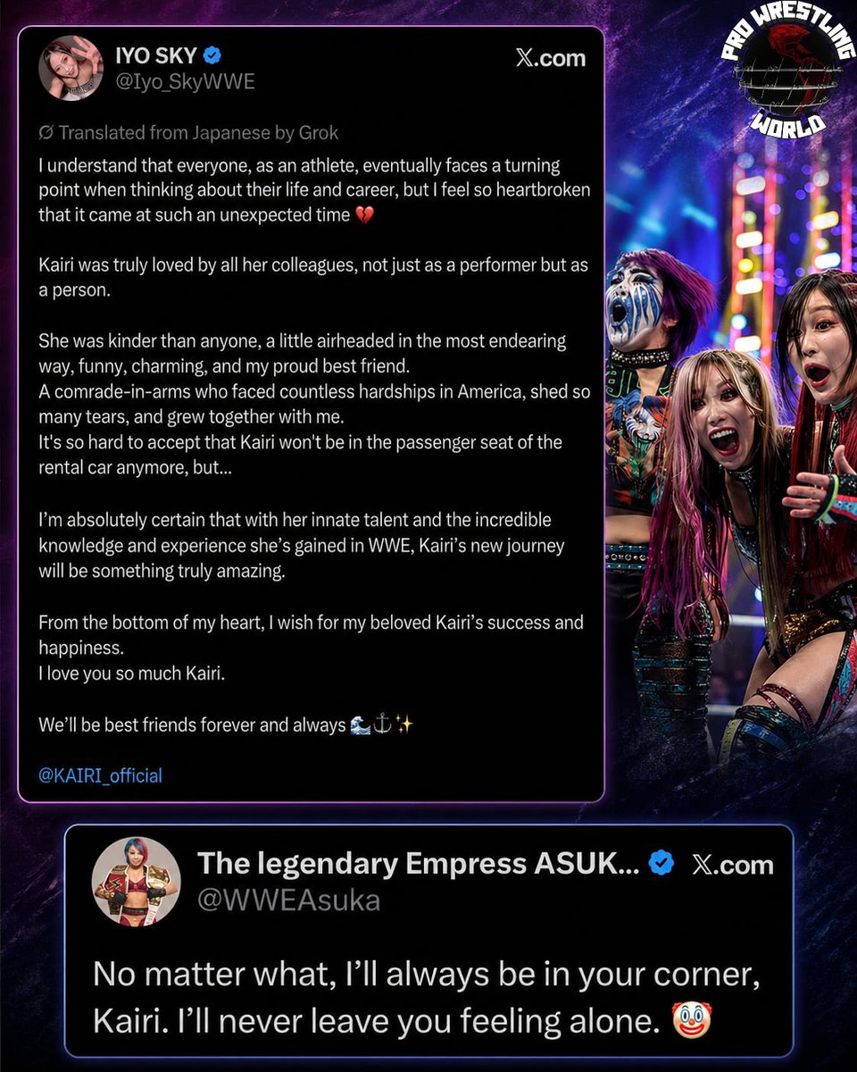 The Pro Wrestling World tweet media