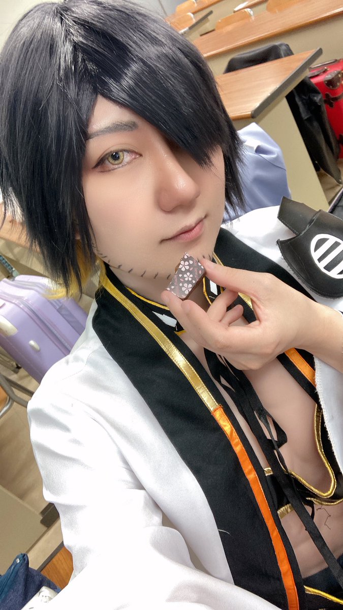 白狐ʕ•̫͡•ིʔྀ♬✧5/5コスプリにてパフォ tweet media