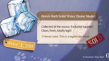 Cipher goes around selling Phainon's bath water btw😭 and for some reason it's already sold