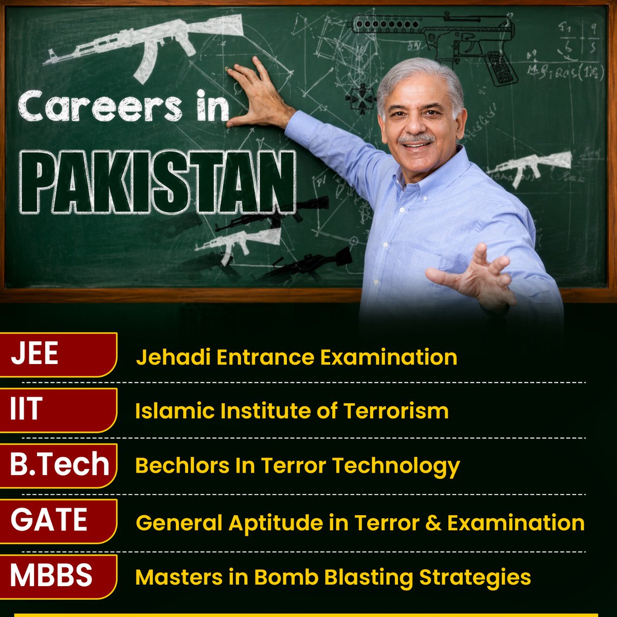 GitaPath_'s tweet image. When reality offers no future, propaganda starts designing “careers.” From fake degrees to fake narratives nothing new, just louder. 🤡🇮🇳 #IAF #OperationSindoor #FakeNews