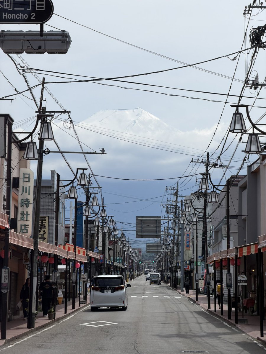 10級の視界を持つ富士山を見ました。🗻🥹