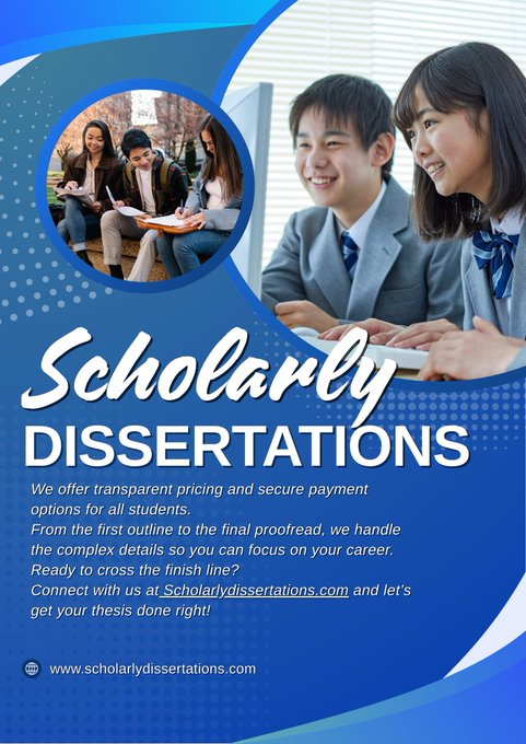 SDissertations's tweet image. Building a world-class dissertation doesn't have to be a solo struggle. If you need expert guidance to refine your methodology or polish your final draft to perfection, I highly recommend checking out scholarlydissertations.com ✍️#ThesisTips #PhDLife #NursingStudent #MBA #GradSchool