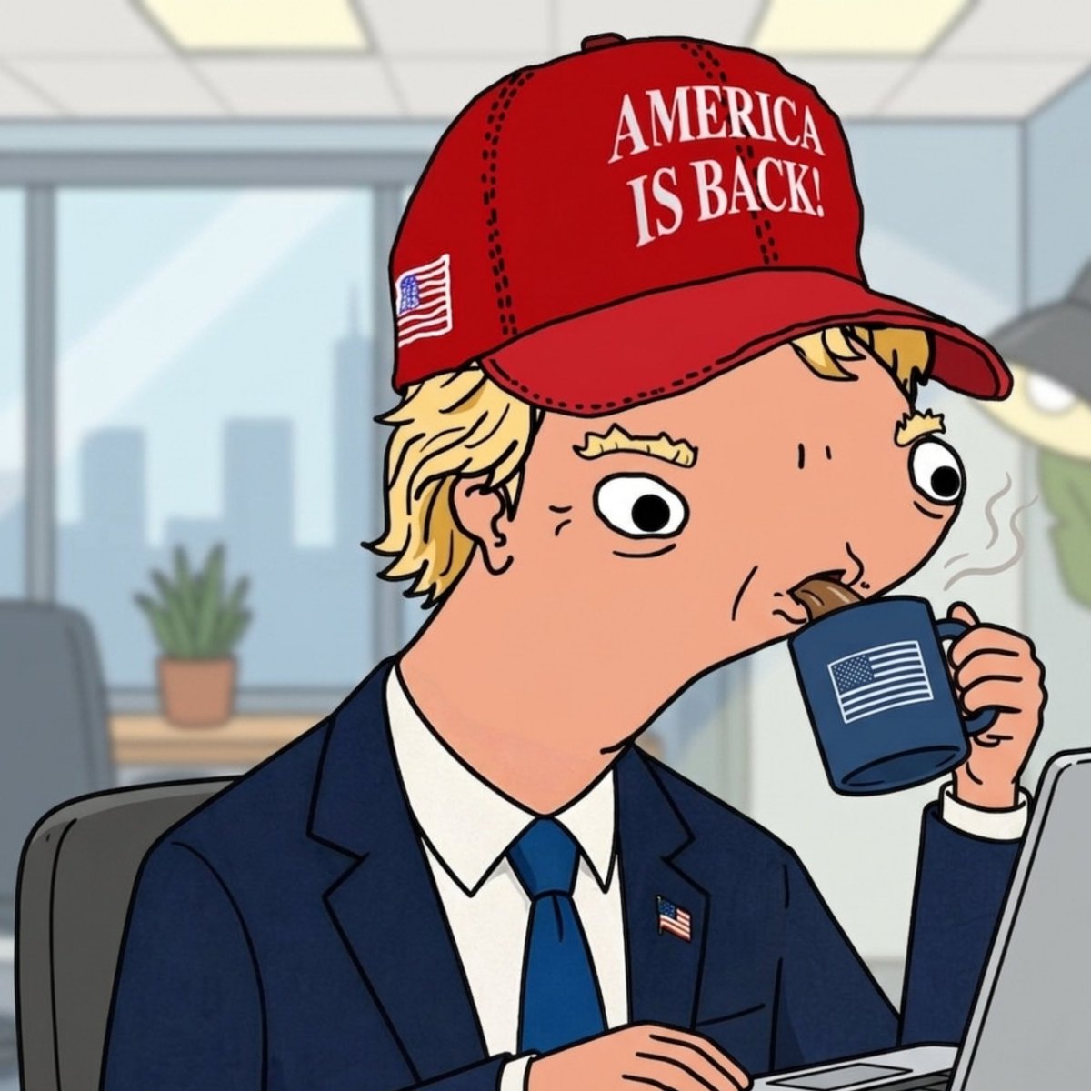 Dunald Tromp (PARODY) tweet media