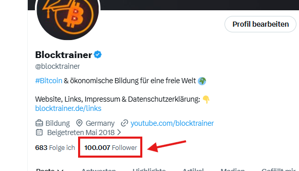 Blocktrainer tweet media