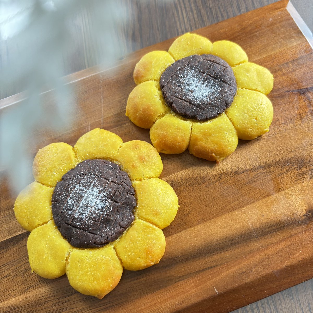 載せてなかった！
米粉のひまわりパン🌻