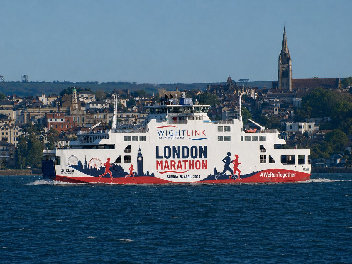 wightlink1's tweet photo. Good Luck to everyone running the @LondonMarathon today! Hope you all have an amazing day 🏃 🏃‍♀️ 🥇@wightlinkferry https://t.co/LLpCBvM0qO