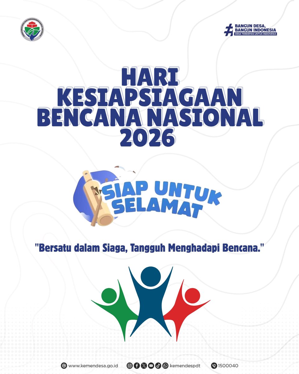 Sobat Desa, kita hidup di negeri yang kaya akan alam, tapi juga punya potensi bencana yang perlu kita waspadai bersama.
Berdasarkan WorldRiskReport 2023, Indonesia termasuk negara dengan tingkat risiko bencana yang tinggi.