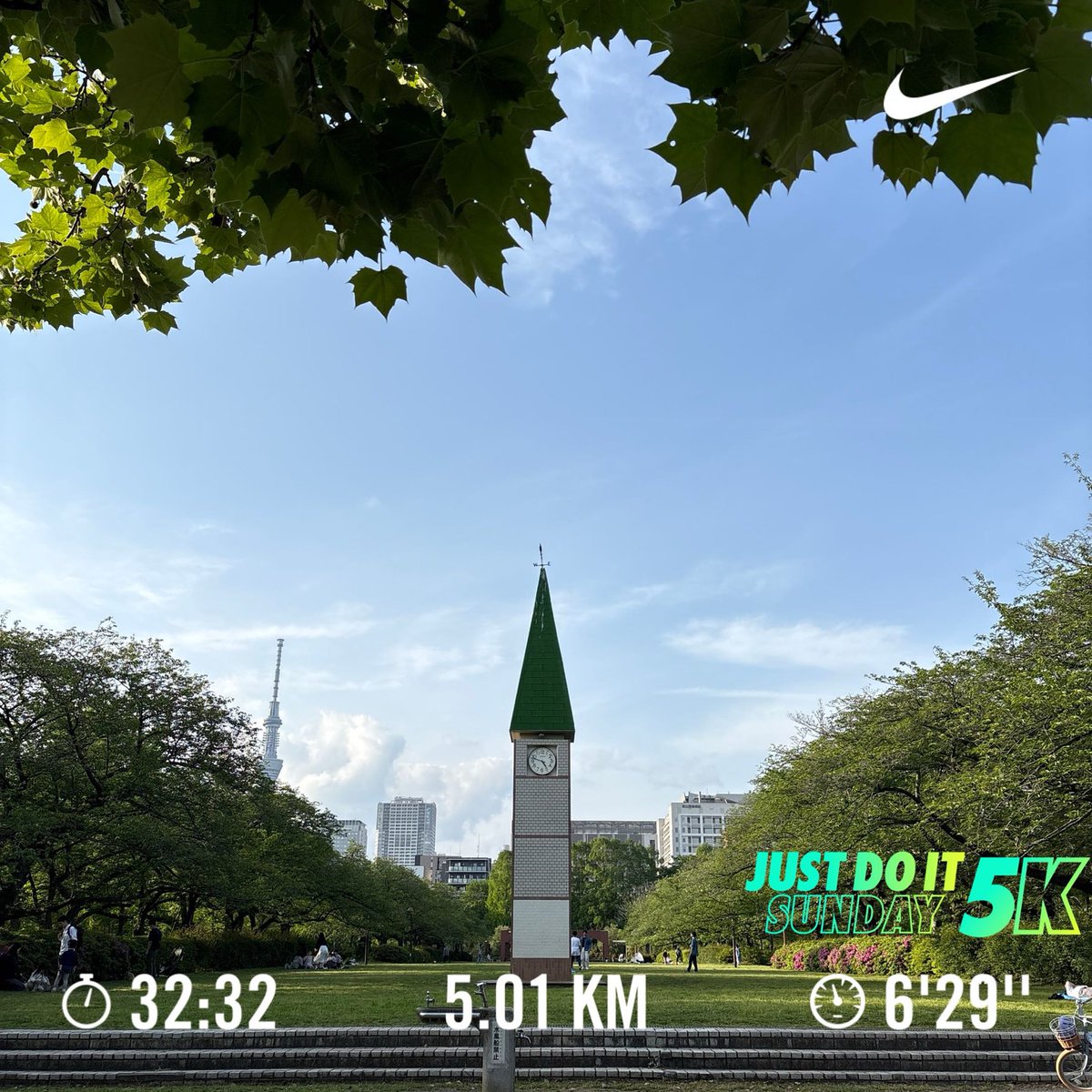moritatsuya's tweet image. なんて素敵な日曜日だろうか｡

#ジョギング #ランニング #justdoit #jogging #running