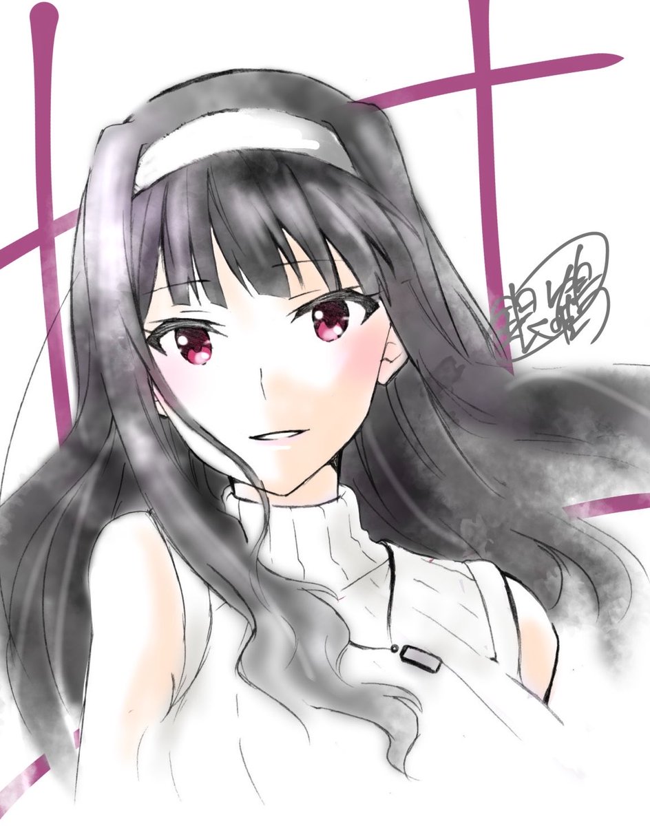 四条貴音 「黒髪お姫ちん出ろォ!!!(祈り)」|銀の鶴@パスタ会/あけぼの12のイラスト