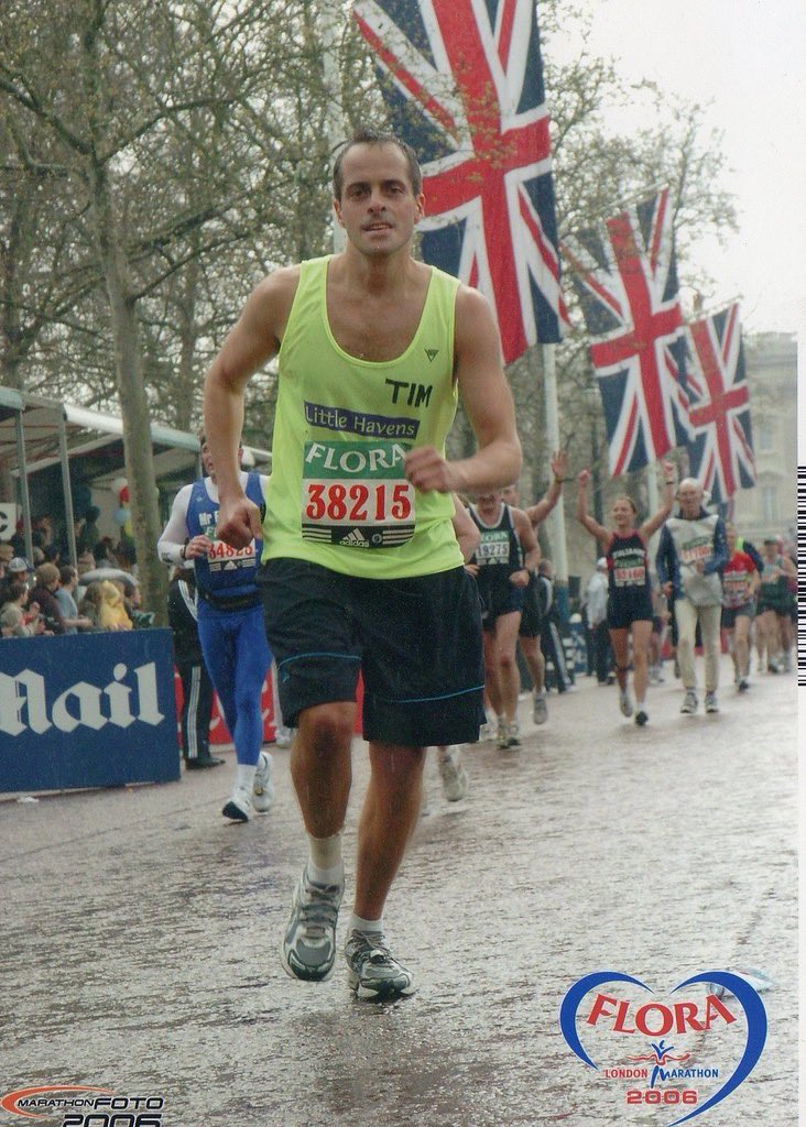 20 years ago 🤯 London Marathon 2006 Best of luck to everyone