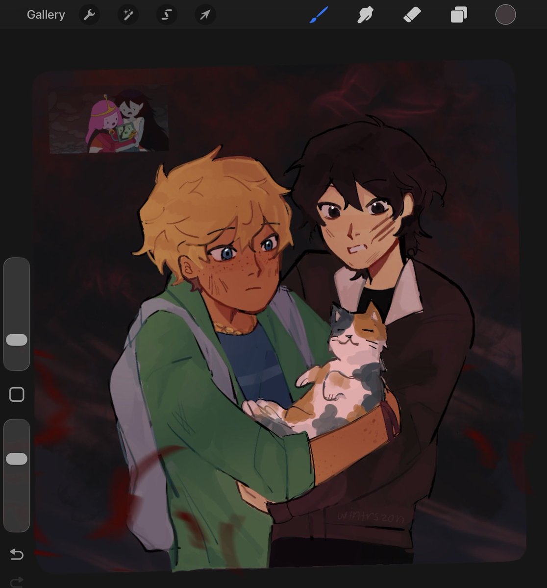 wintrszon's tweet photo. #solangelo with small Bob 🐱 calico cats actually look like their children if they were a cat

Also idc what everyone says,, as a cringy teen I love tsats a LOT https://t.co/tzDq5YfFOl