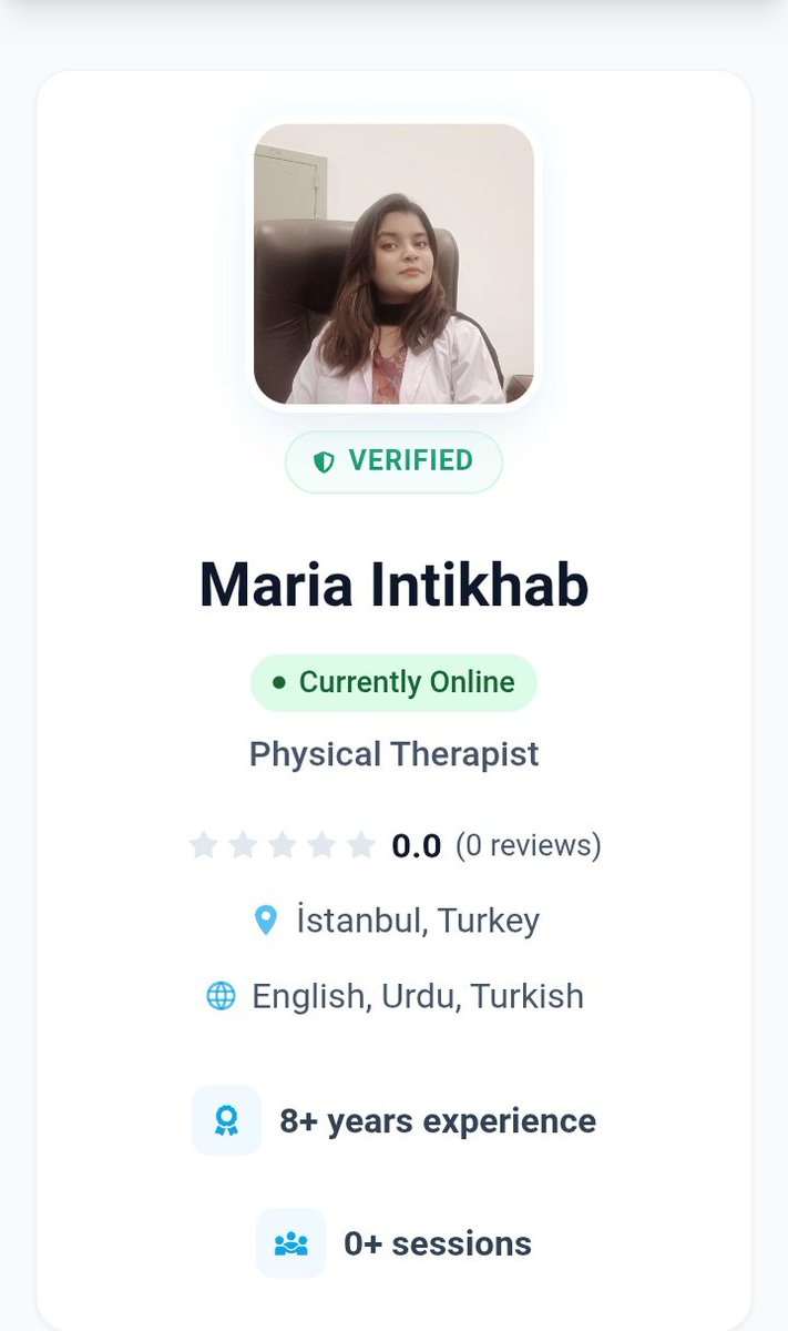 Dr Maria Intikhab PT 🇵🇸 tweet media