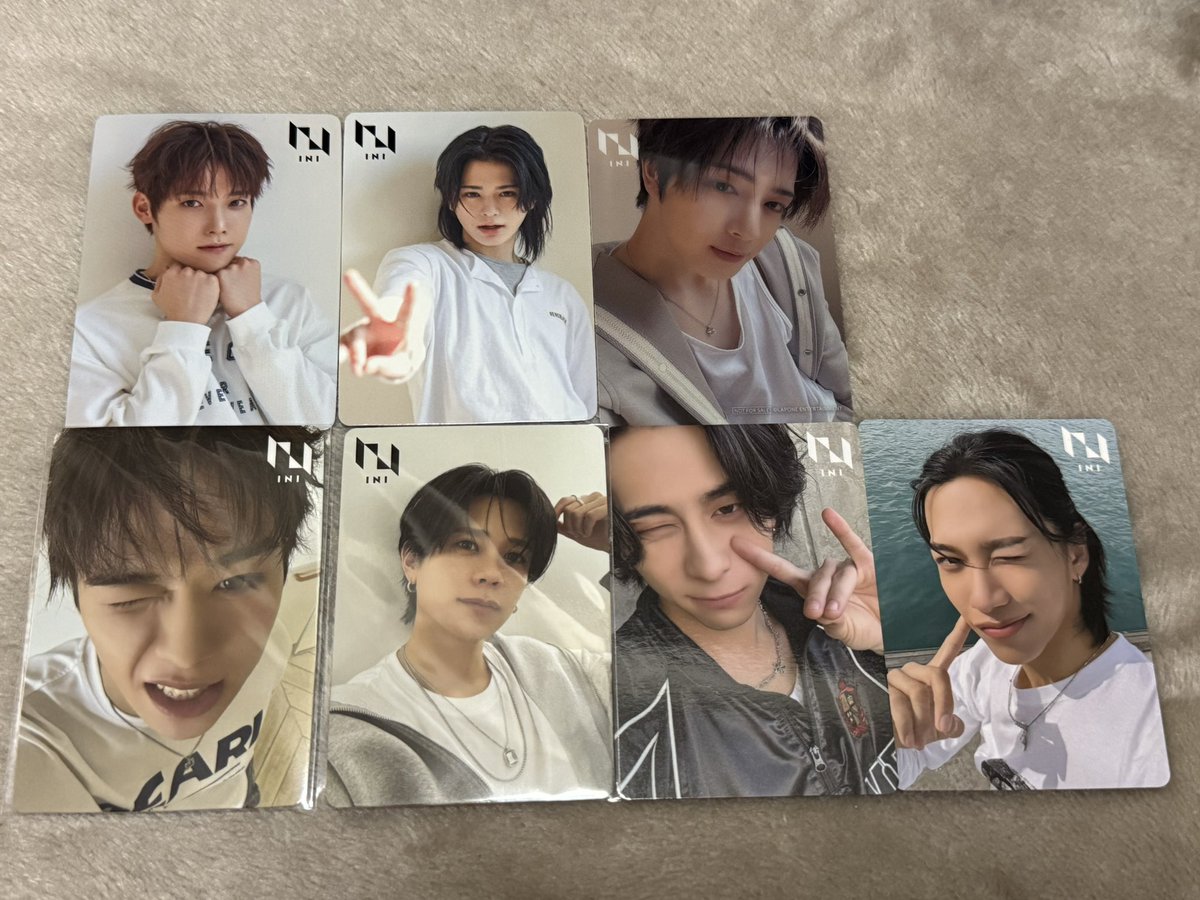 jk91tok's tweet photo. INI PULSE トレカ タワレコ リミスト HMV 楽天 オンライン 交換

【譲】画像のもの＋HMV店舗 西
KYOMEI ver.セルカ、ステッカー 全員○
西 木村 許 田島 髙塚 後藤 藤牧 佐野 池﨑 松田

【求】画像4枚目 尾崎

郵送のみ📮
お気軽にリプ、dmまでご連絡お願いいたします🙇🏻‍♂️
#INI交換 https://t.co/yXrZIbEDvy