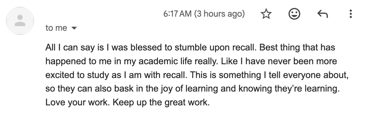 getRecallAI's tweet image. Our support inbox has been nuts since the launch of Recall 2.0. Feature requests, bugs and some truly motivating feedback!

#customerfeedback #ai #academics