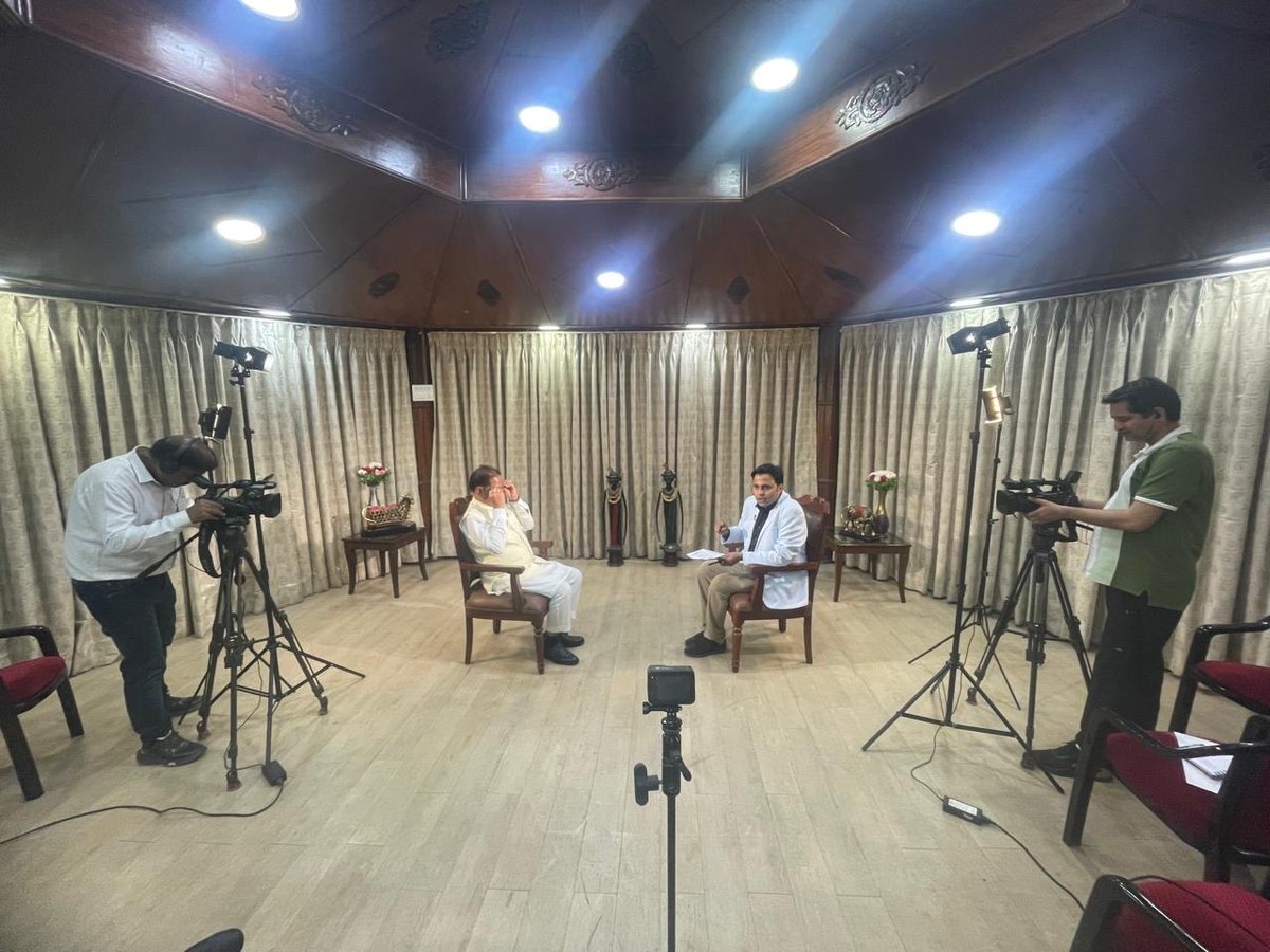 youtu.be/_ka46d1SwK4?si…

This exclusive interview features Chhattisgarh Chief Minister Vishnu Deo Sai discussing the transformation of Bastar and the government’s efforts towards ending Naxalism.