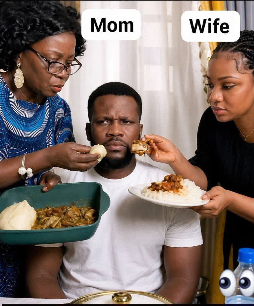 Chideraugwuoji's tweet image. Think like Solomon.🤴 
Na which person food you go collect? 

#highlightseveryone #goviral