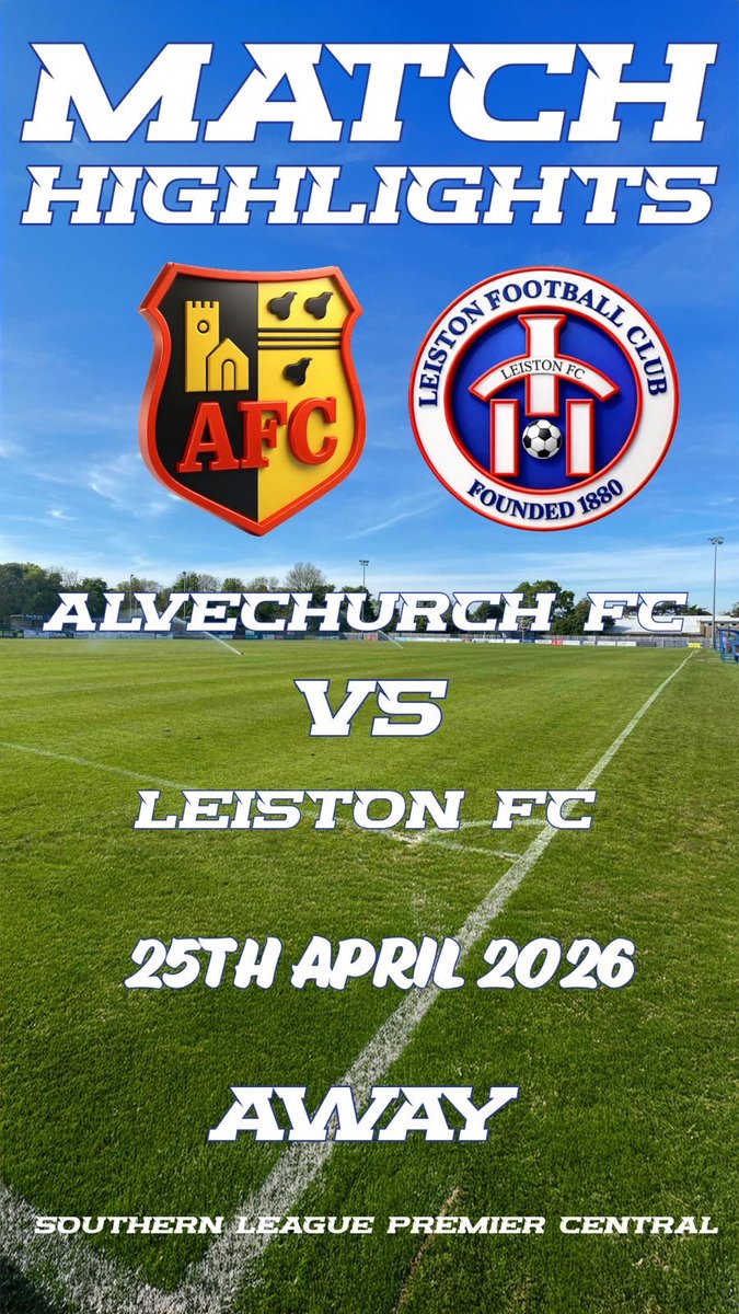 leistonfc's tweet photo. ALL the highlights from our draw at @Alvechurch1st …

👉 https://t.co/XXCrfG0QcX https://t.co/acme1s5L0T