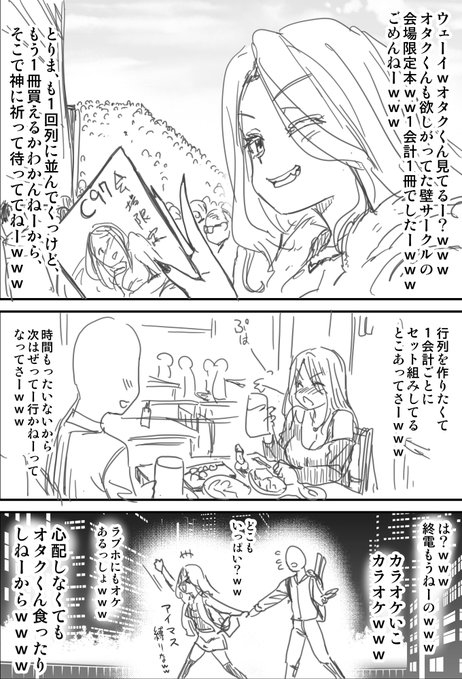 オタクに優しいギャルなんていないらしいが、 まぁ、いないならば、描くだけの話ですよ。