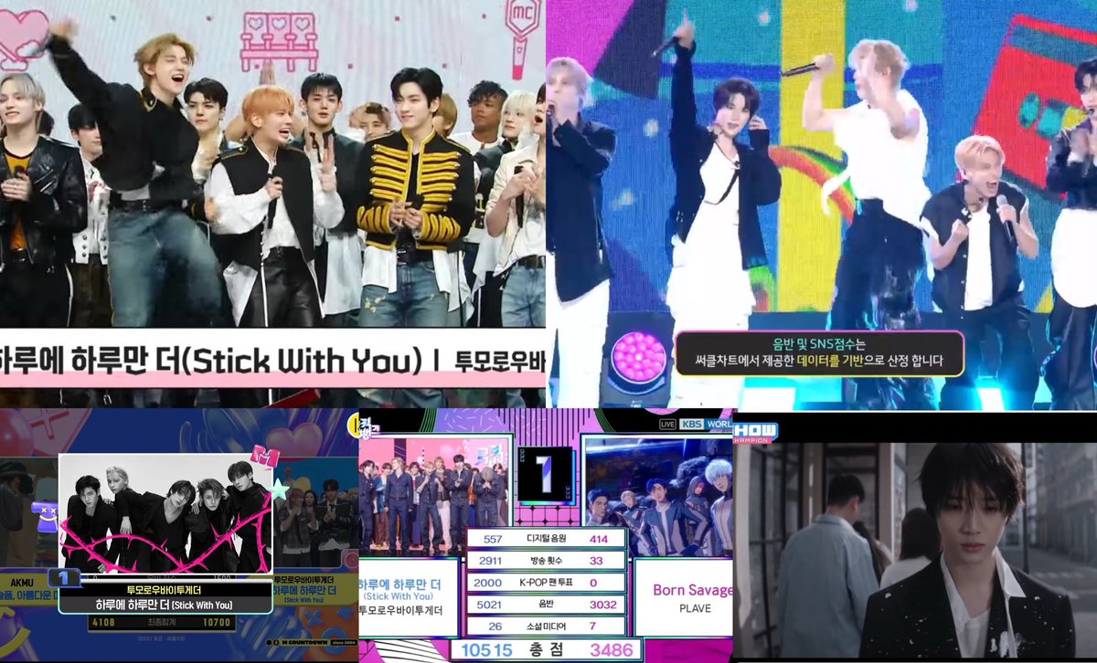 วันนี่เพลง stick with you ได้ถ้วยที่ 5 จากรายการอินกิกาโย = คัมนี้ได้ถ้วยจากรายการเพลงทุกรายการ Music Show Grand Slam ครั้งแรก สุดยอด ยินดีด้วยนะ 🥹🏆🎉

🏆show champion
🏆M countdown
🏆Music Bank
🏆Music Core
🏆Ingikayo

 #StickWithYou5thWin