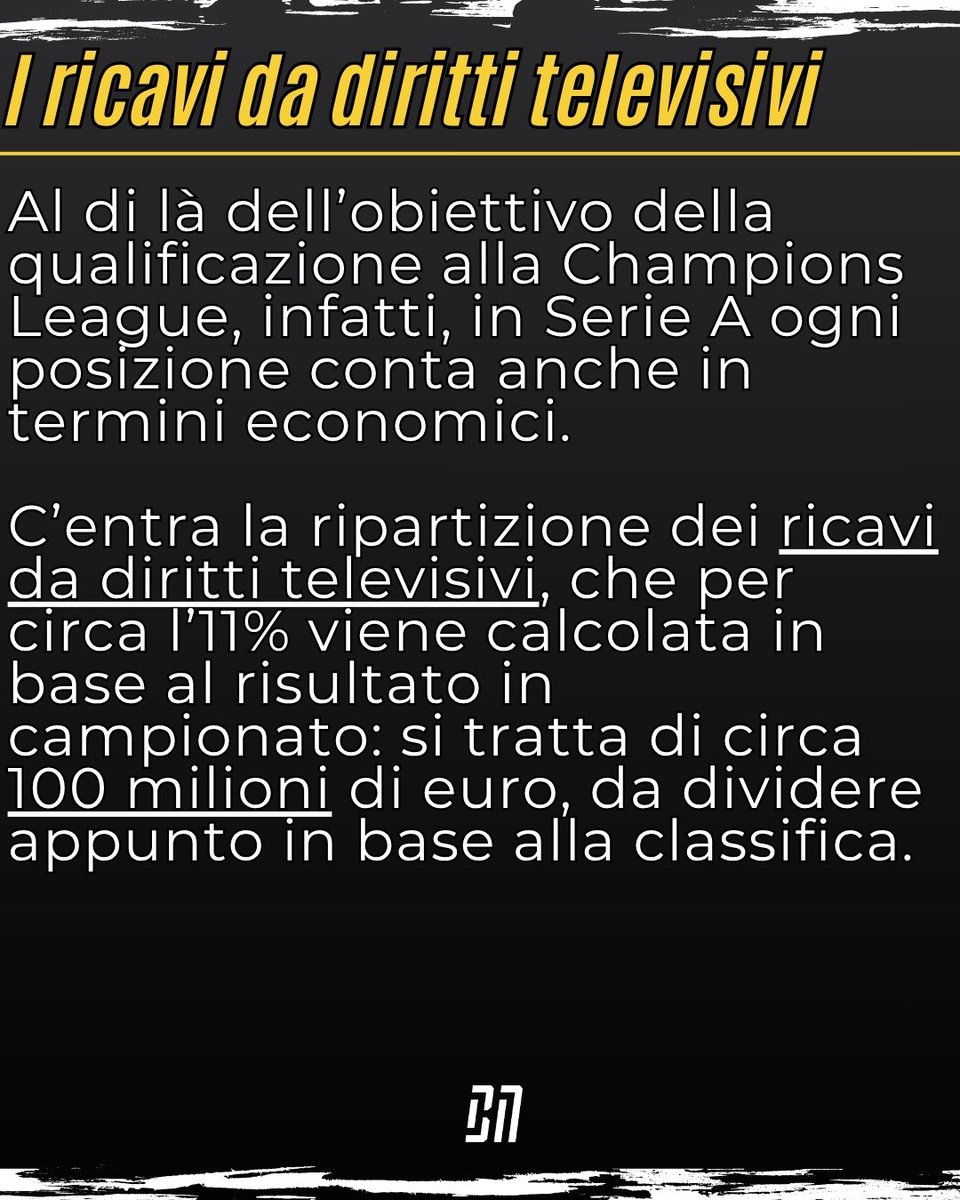 ilbianconerocom's tweet image. È il giorno di #MilanJuve, un match molto importante per i bianconeri nella corsa #Champions 🏆

Ma non solo, perché ora la squadra di #Spalletti vede anche il terzo posto. Che avrebbe un valore non "solo" in termini di prestigio 👀💰