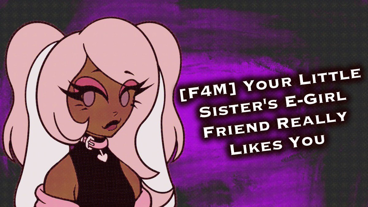 AphroditeNanpa's tweet image. 【ASMR Roleplay】(F4M) Your Little Sister's E-Girl Friend Really Likes You
 
youtu.be/Oe0rCFL7Bc4 

#Vtuber #ENvtuber #ASMR #AphroNanpa