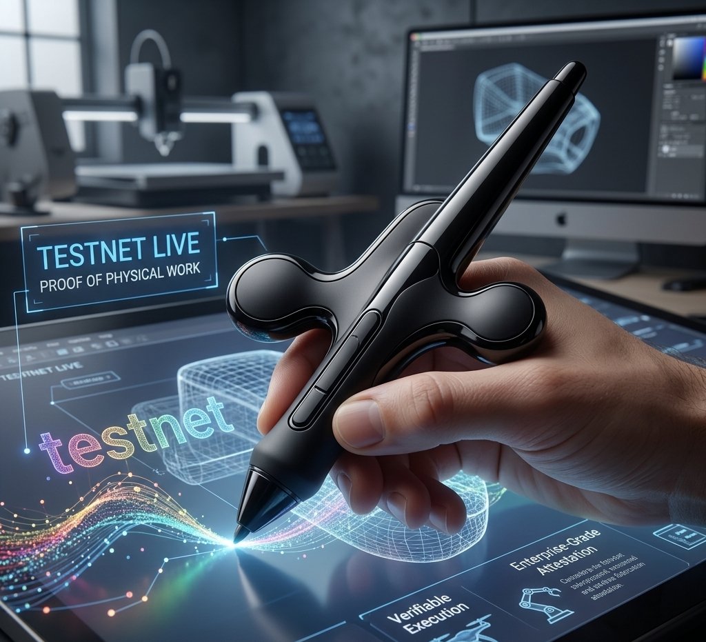 kefanss's tweet image. The @konnex_world Testnet is officially live and it’s a game-changer for #DePIN

They aren't just doing "AI on a screen" - they have launched three subnets (Drones, Robo-arms, and SLAM) that use Proof of Physical Work to verify real-world tasks on-chain. It is the first time we