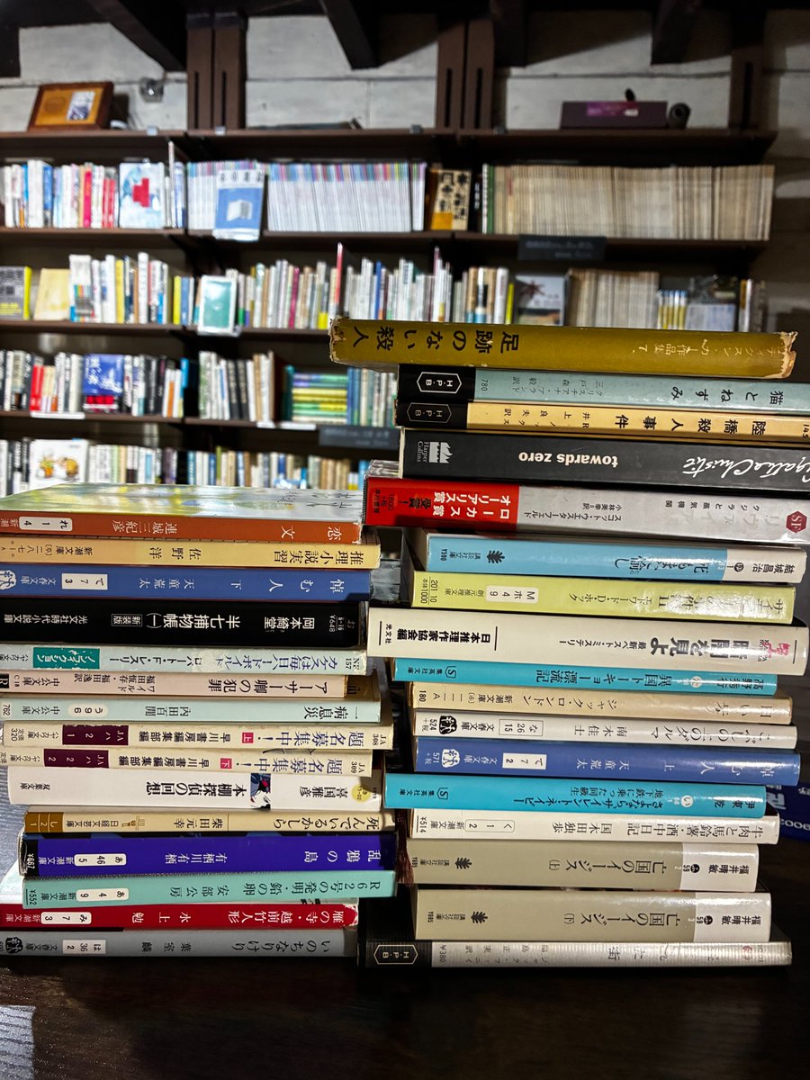 Books tabito 蔵の店主日記: 
嬉しい本の旅立ち　新しい本の値入れと棚だし midnight1124express.blogspot.com/2026/04/blog-p… 

#Bookstabito蔵
#旅
#美作
#津山
#古本屋
#古書店
#周南本屋通り
