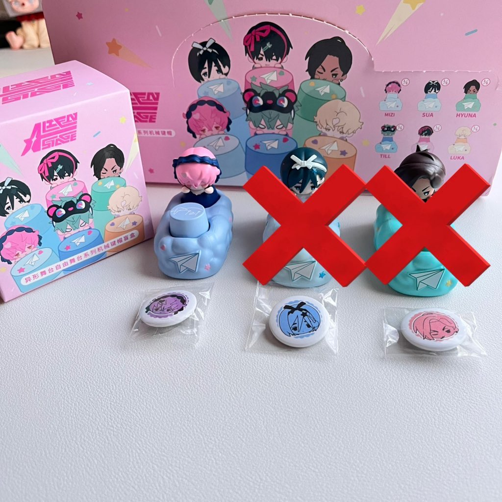 up .ᐟ

✅ mizi

wts lfb ph onhand blind box alnst official merch vivinos alien stage free stage keycap figure keyring keyboard ivan till mizi sua luka hyuna